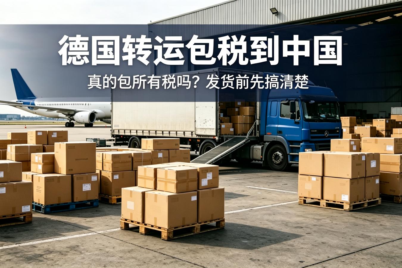 德国转运包税到中国真的"包"所有税吗？发货前先搞清楚这几点