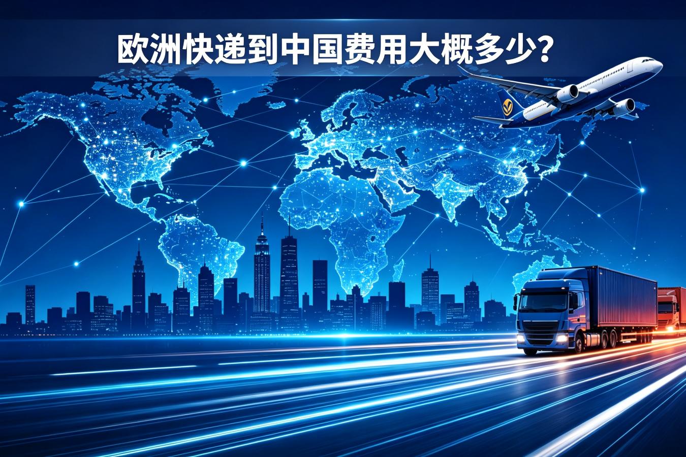 欧洲快递到中国费用大概多少?DHL、UPS、FedEx各国寄中国运费对比