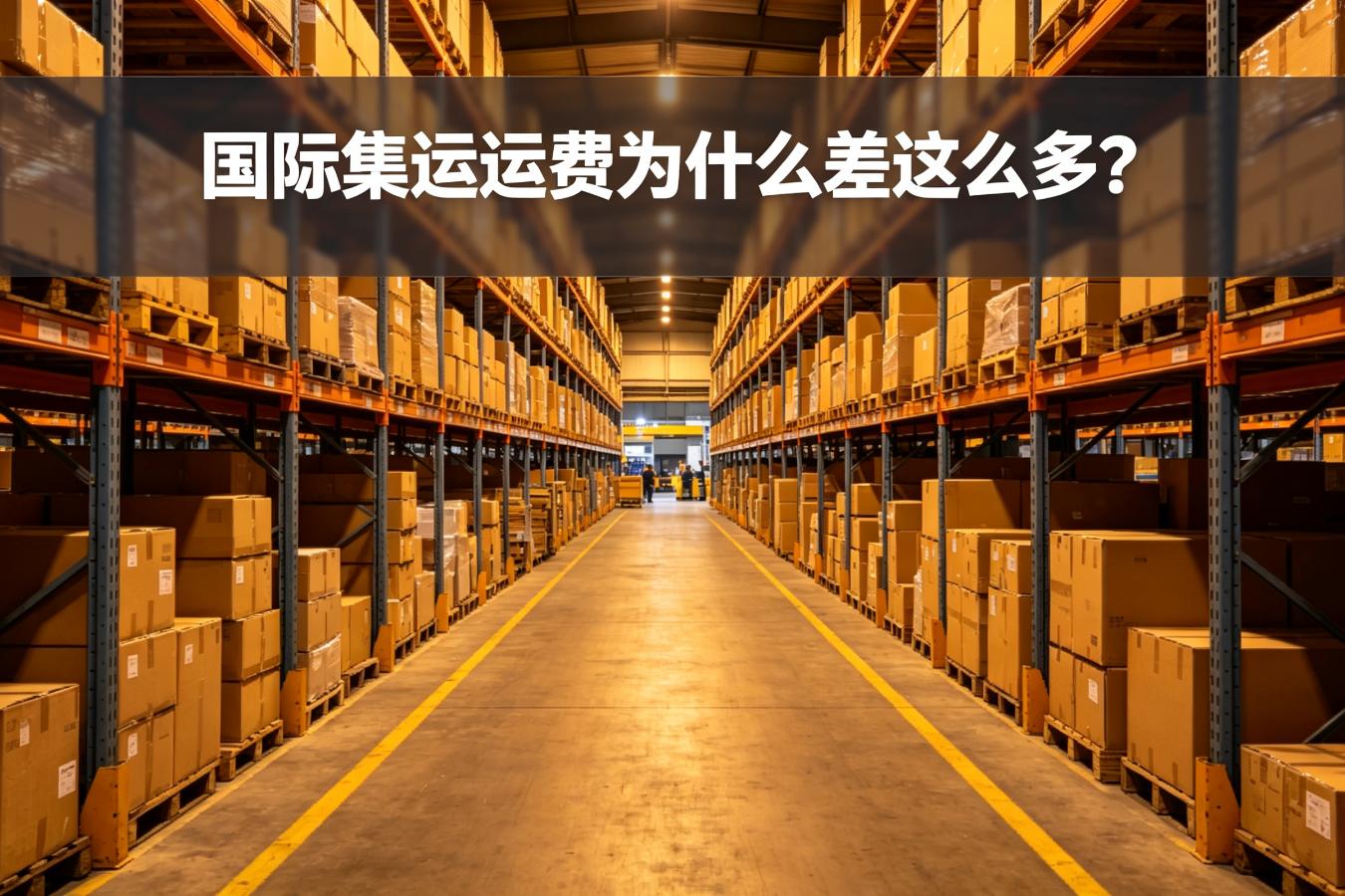 国际集运运费为什么差这么多?空运海运专线快递四种渠道收费逻辑