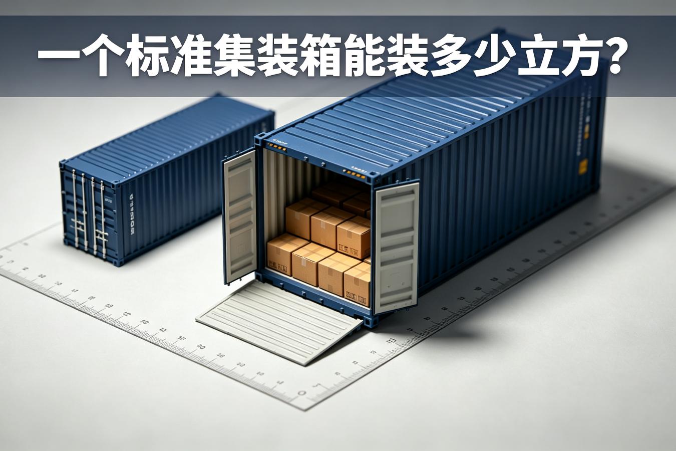 一个标准集装箱能装多少立方？常见柜型容积与装柜方数参考