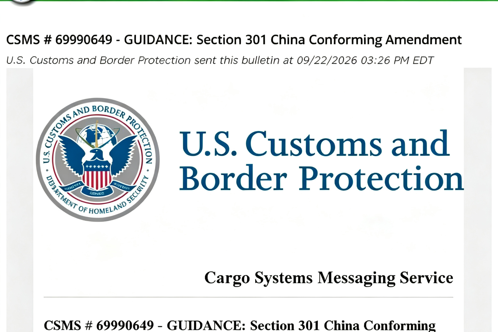美国海关：301豁免税号调整，多缴税款能退了