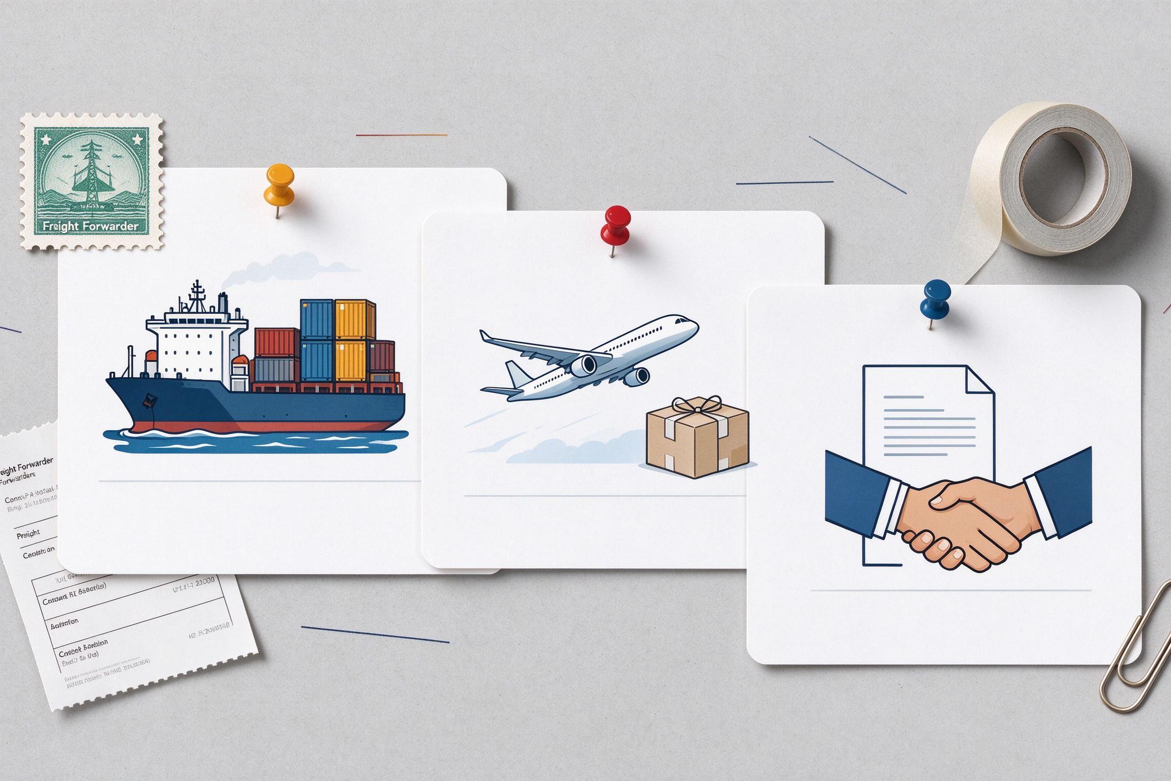 货代英文怎么说?Freight Forwarder及相关术语