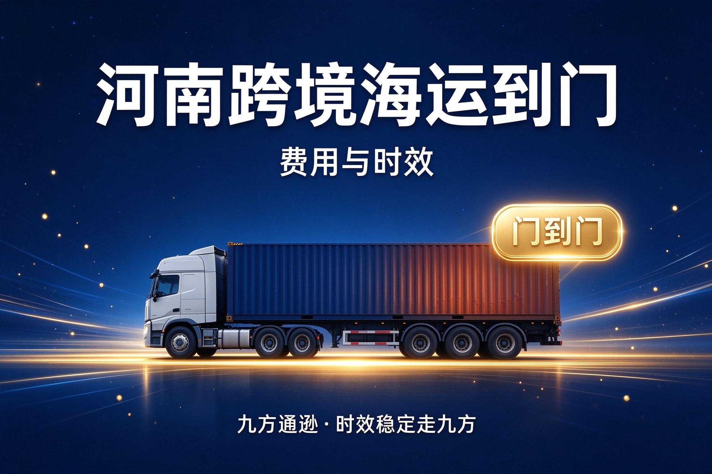 河南跨境海运到门多少钱?河南跨境海运到门费用与时效