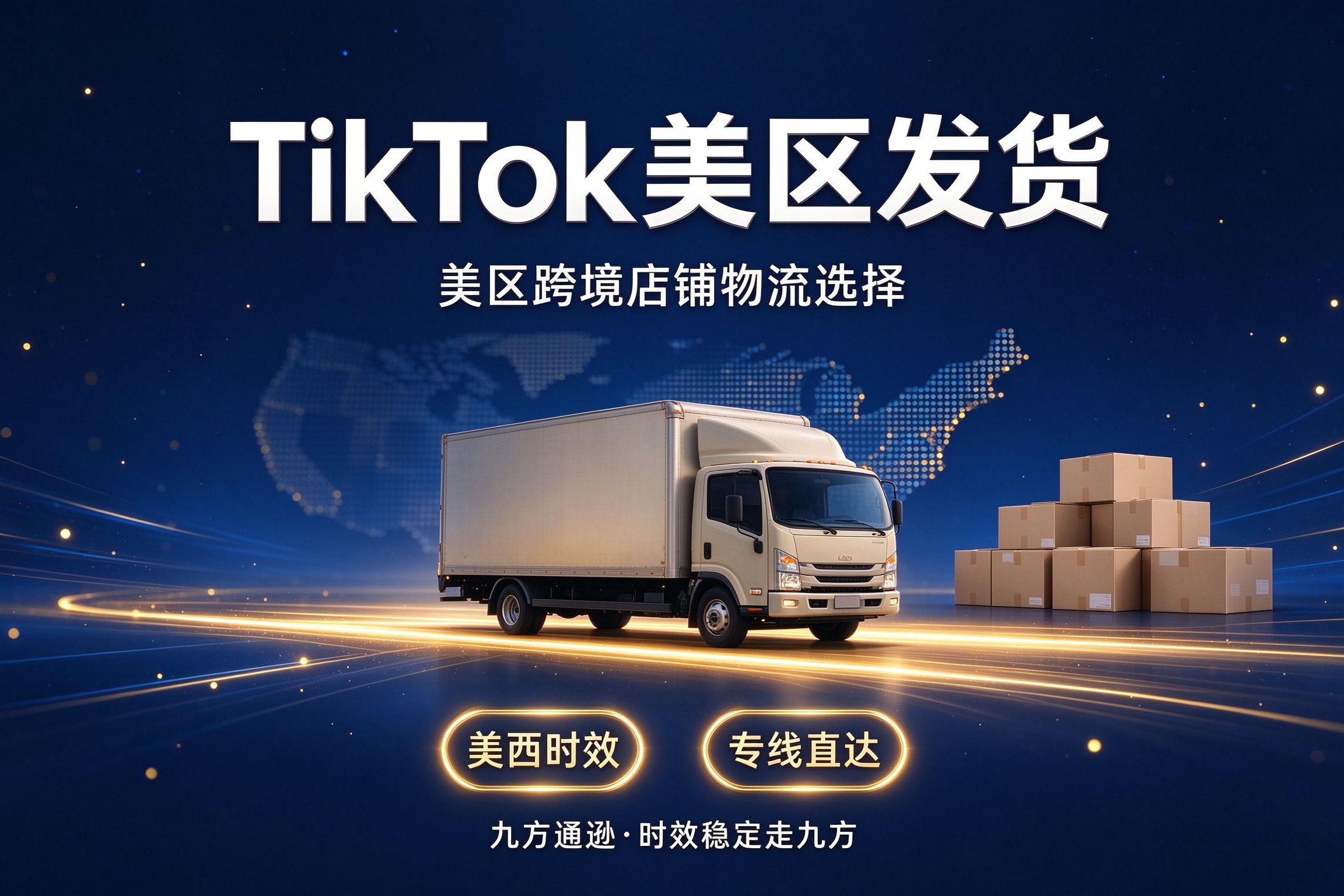 TikTok美区跨境店铺怎么发货?美区发货方式与物流选择
