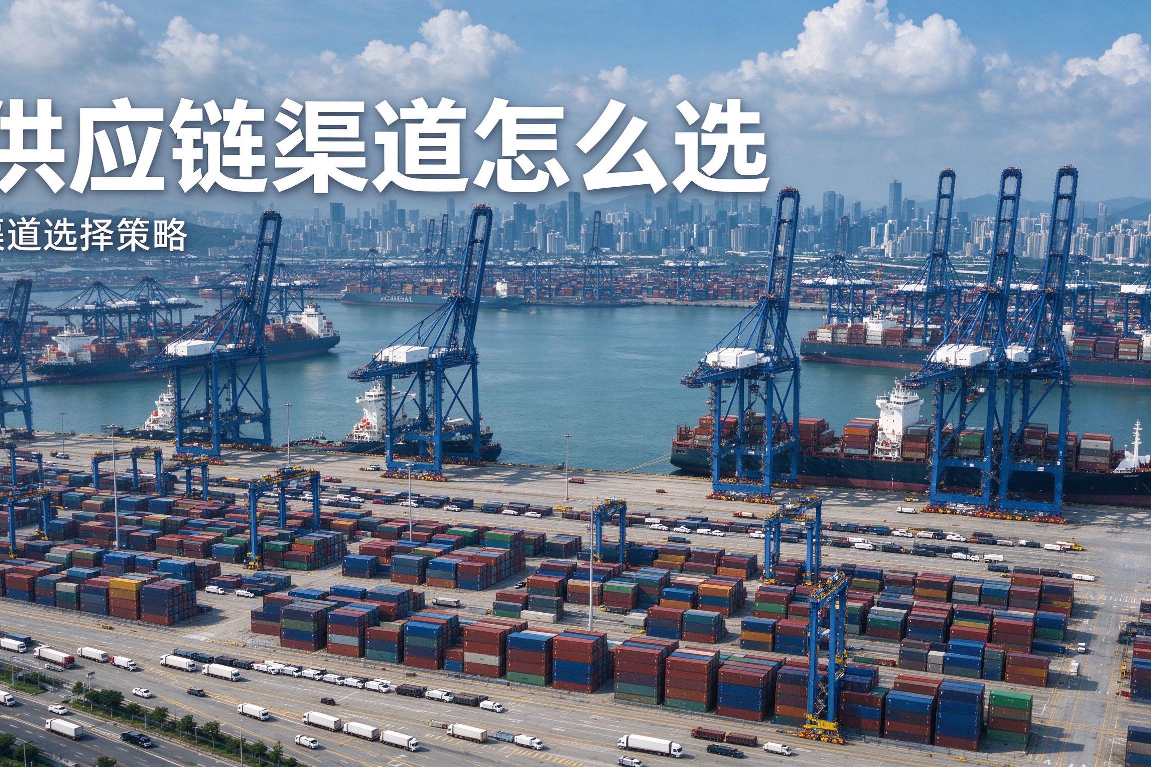 跨境电商供应链渠道怎么选?供应链渠道选择策略