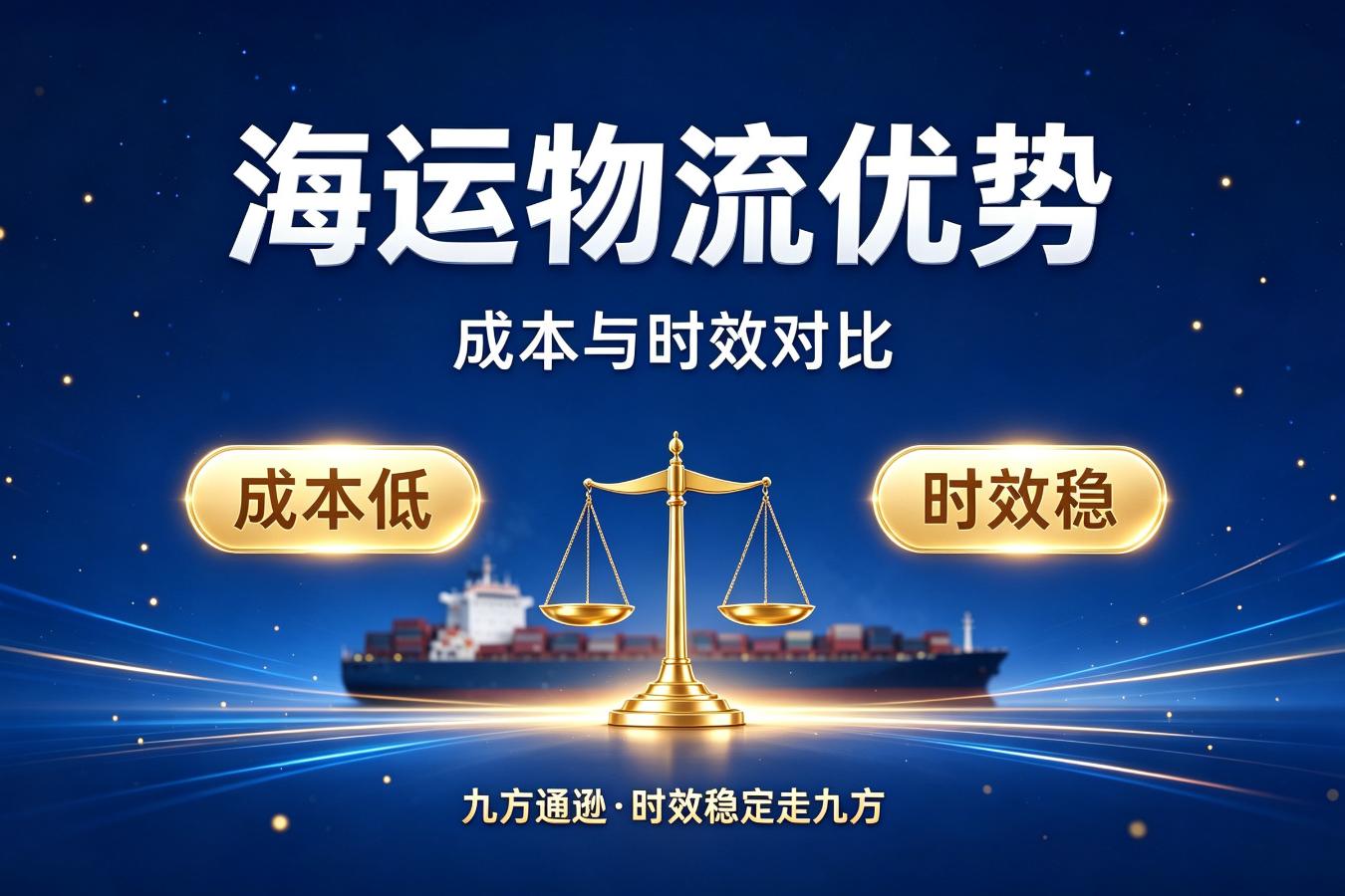 跨境电商海运物流优势有哪些？成本与时效对比