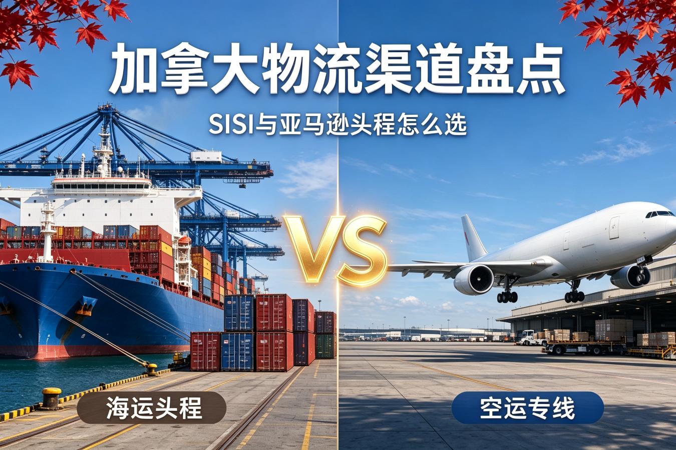 盘点加拿大物流渠道：SISI与亚马逊头程怎么选