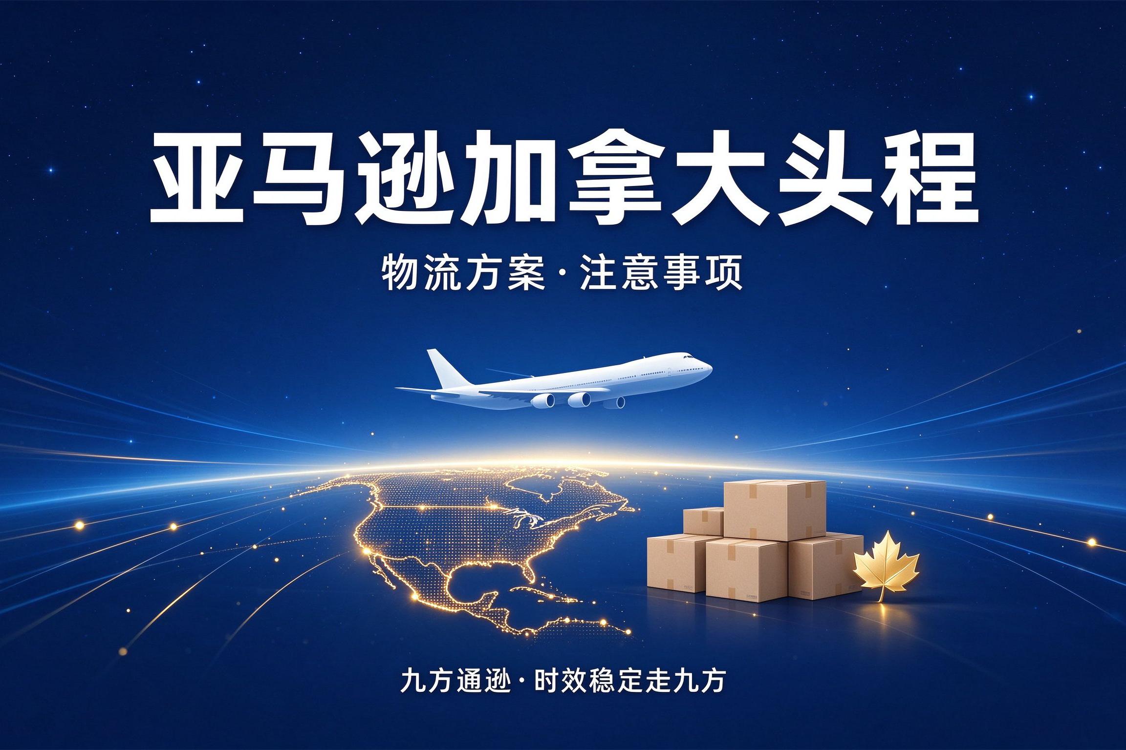 亚马逊加拿大国际物流怎么发？头程方案与注意事项