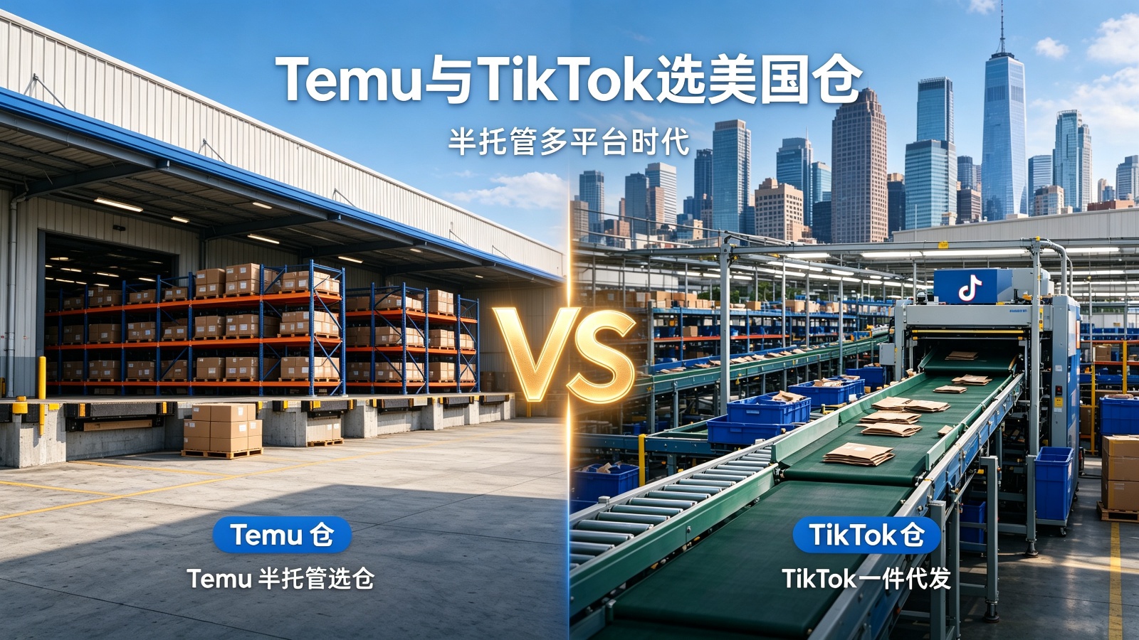 美国海外仓,平台履约,半托管选仓
