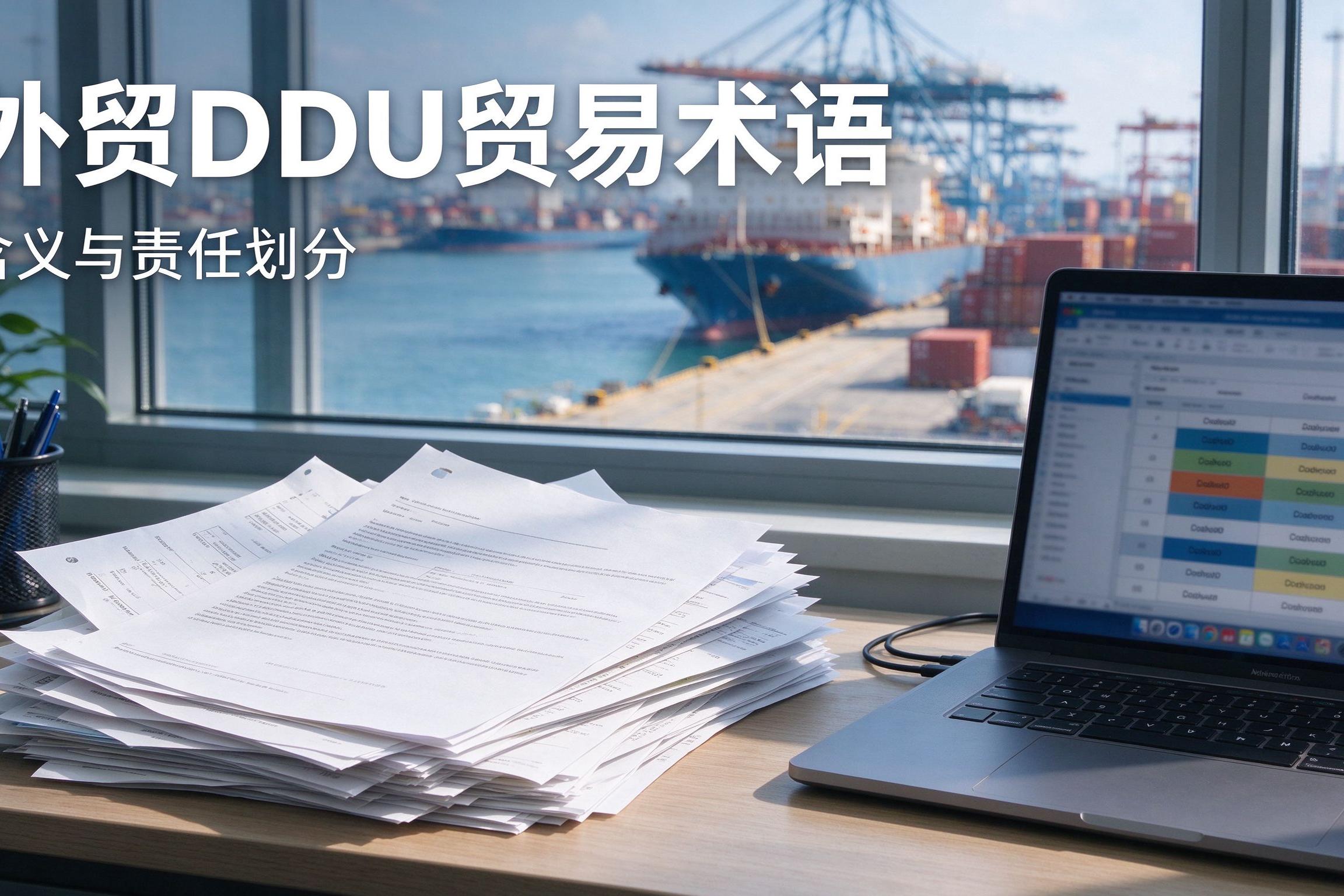 外贸DDU什么意思?DDU贸易术语含义与责任划分