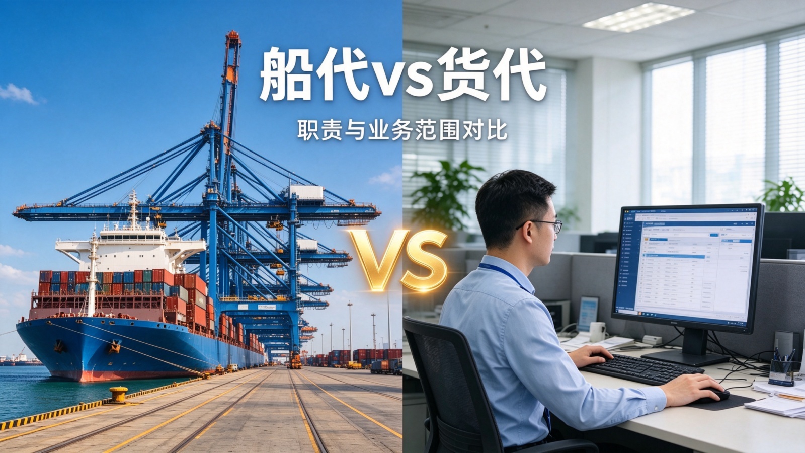 货运代理,船代与货代,船舶代理