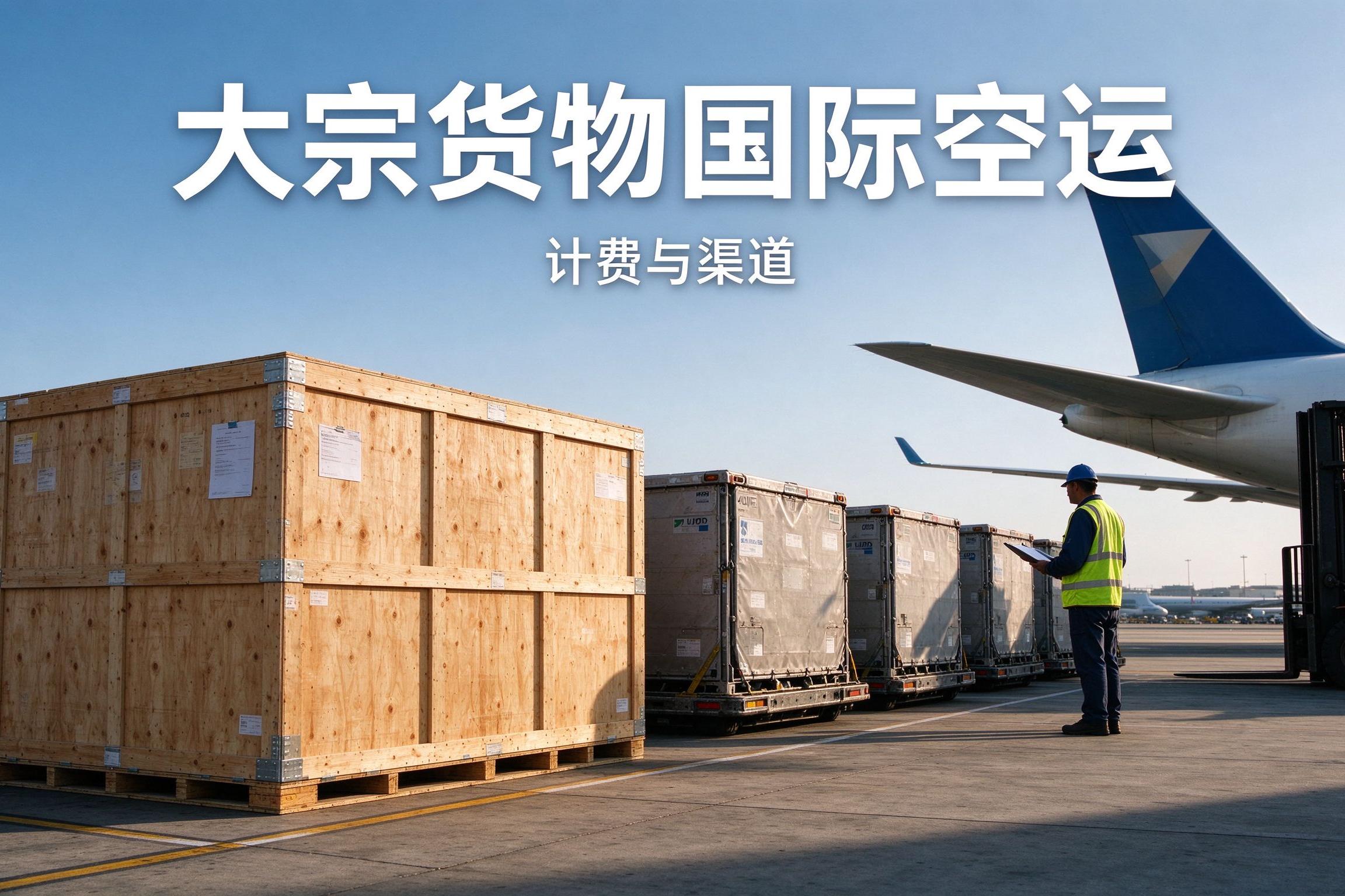 大宗货物国际空运怎么发?计费与渠道