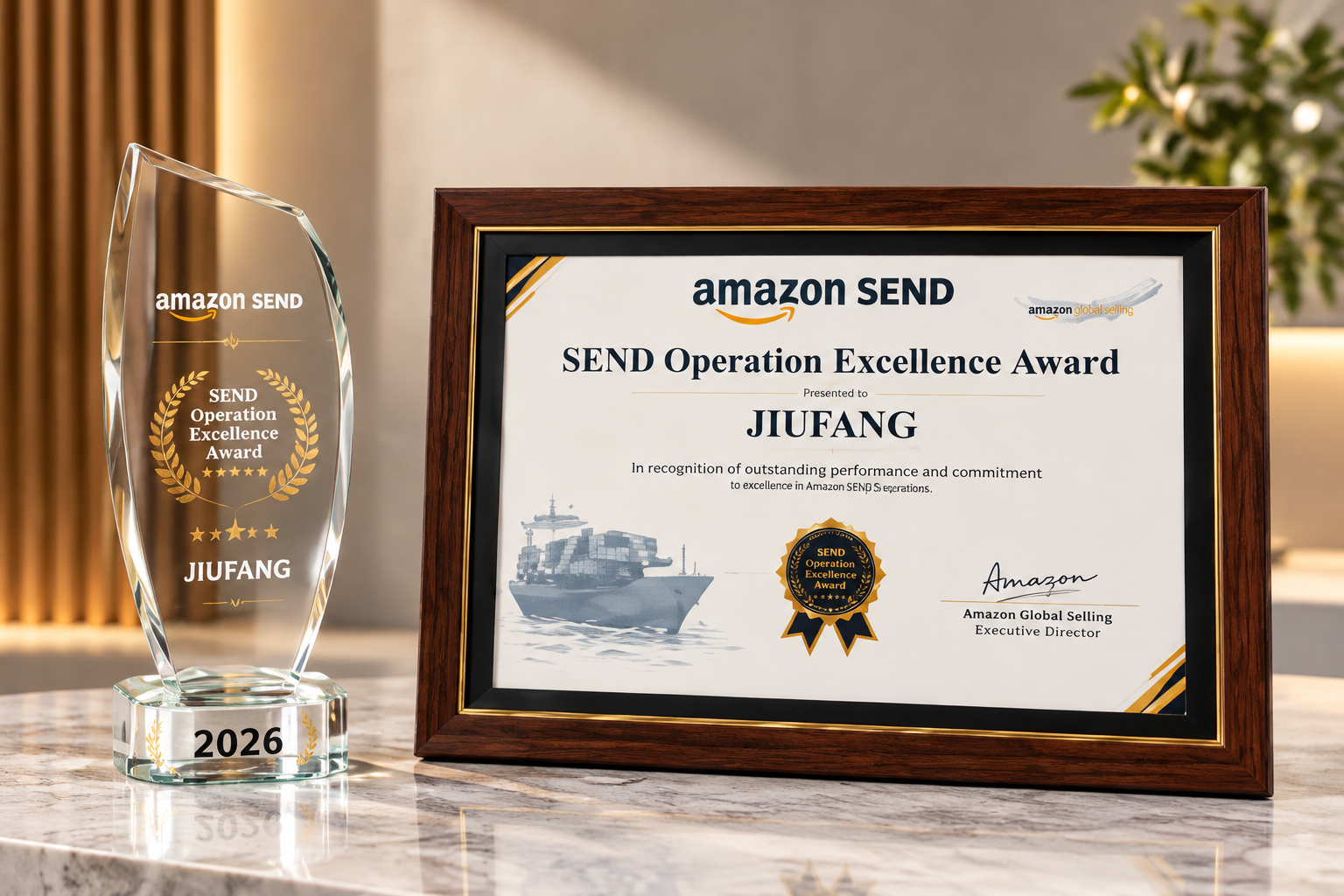 九方通逊,Amazon SEND,运营优秀奖