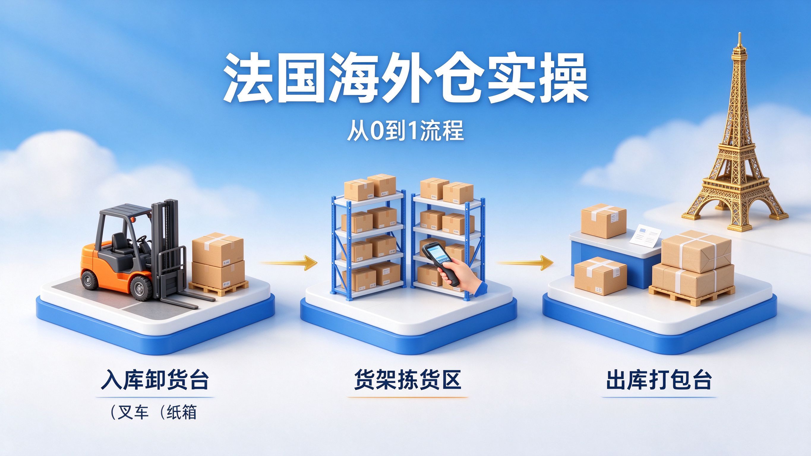 法国海外仓,一件代发,合规注册
