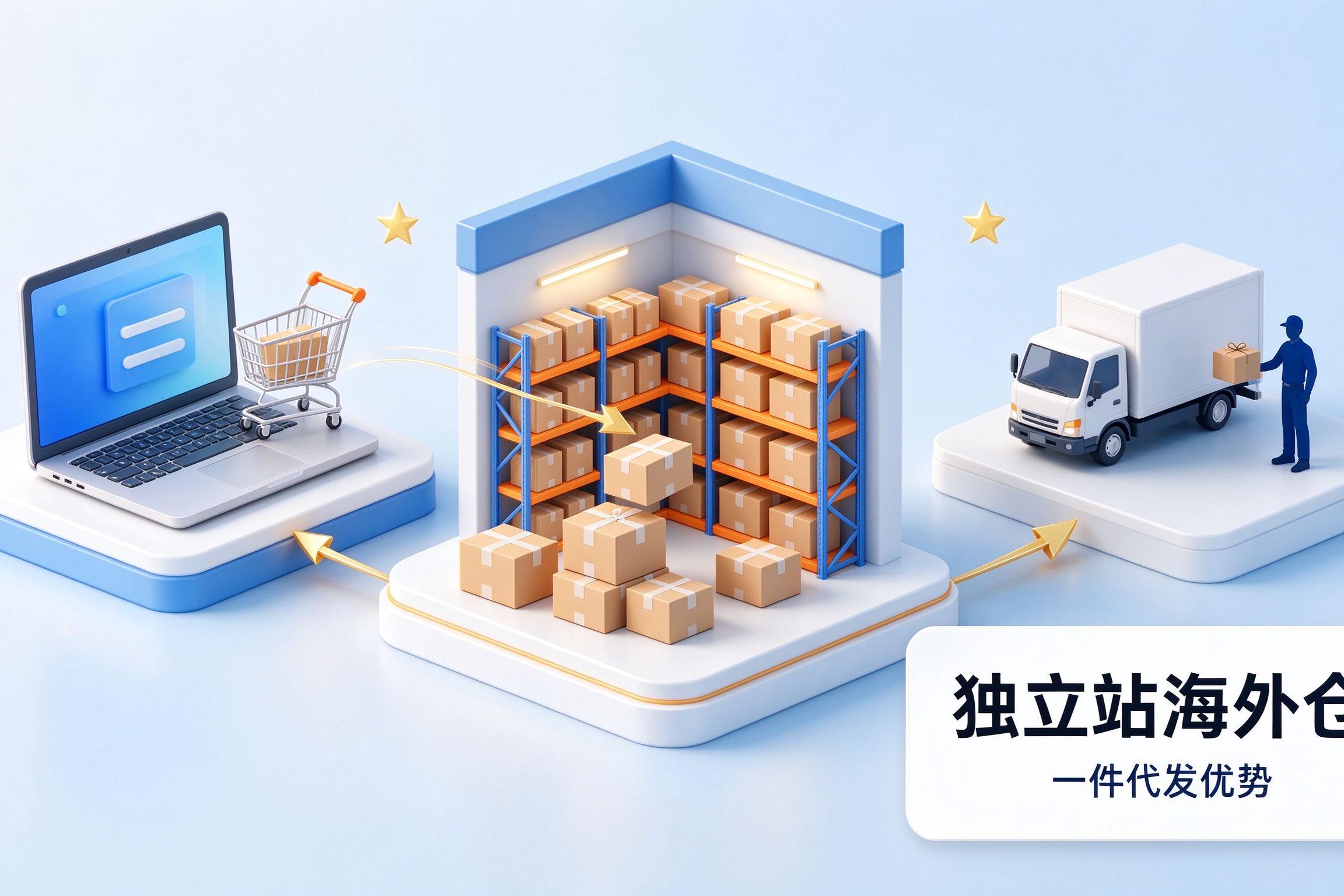 独立站卖家做海外仓一件代发,优势到底在哪?