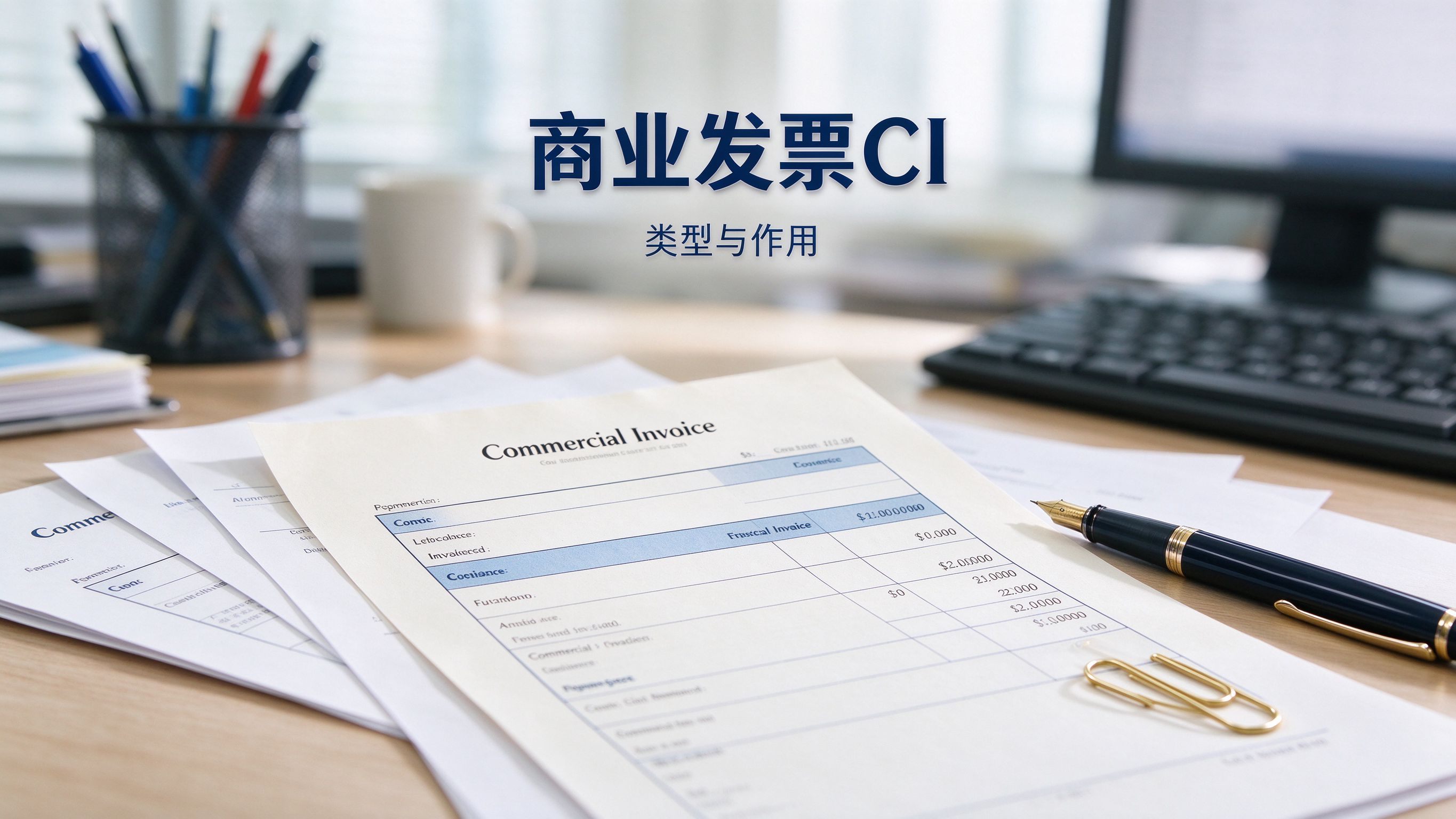 商业发票,形式发票,清关单证
