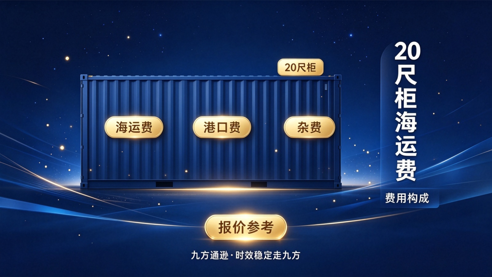 海运附加费,起运港杂费,20尺柜海运费