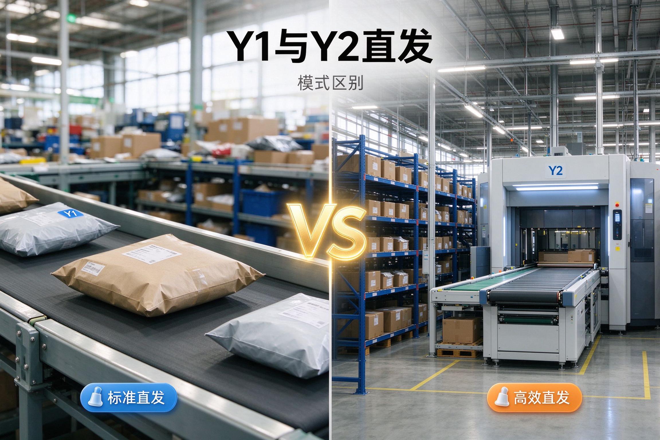 TEMU 美区 Y1 和 Y2 直发模式的区别是什么?