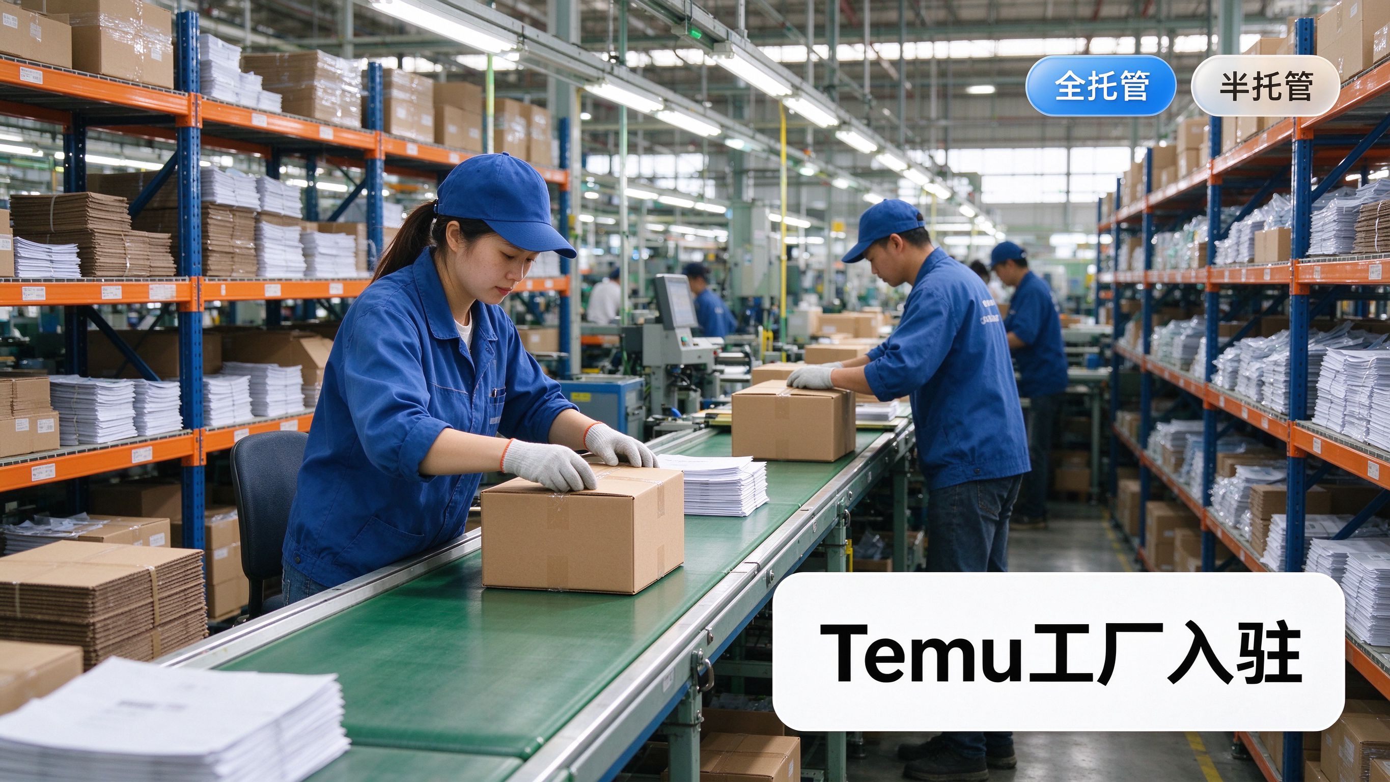 全托管,半托管,Temu入驻